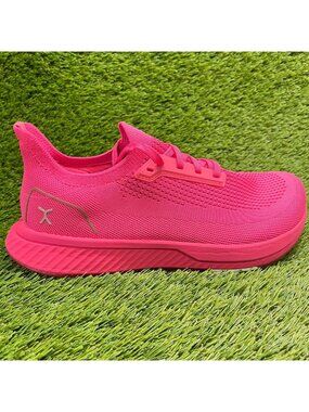 Flux Footwear Adapt Runner Neon Pink Mens Size 10.5 Athletic Knit Shoes Sneakers